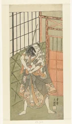 Actor Matsumoto Koshiro III as Soga no Goro