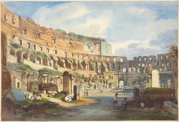 Interior of the Colosseum