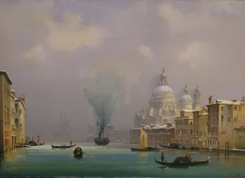 Venice under snow, c.1840