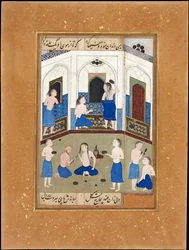 Mihr in a Bath House in Khwarazm