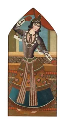 A Qajar Dancing Girl