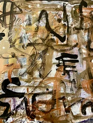 Modern Calligraphic Texture