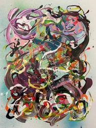 Vibrant Abstract Flow