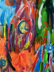Vibrant Abstract Movement