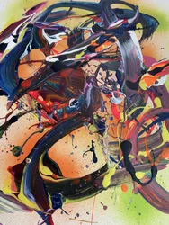 Vibrant Abstract Strokes