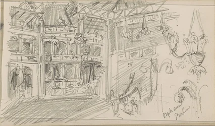 Interior of the Orpheum Theater in Berlin