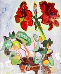 Still Life with Amaryllis