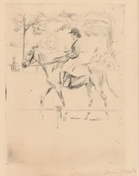 Woman on Horseback