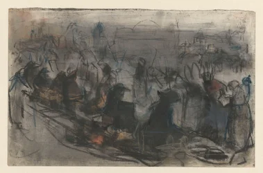 Row of Seated People