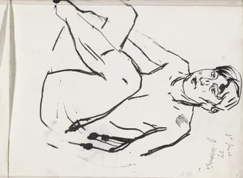 Seated Female Nude