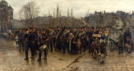 Transport of Colonial Soldiers