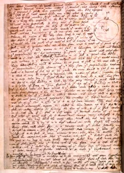 Letter Written by Isaac Newton, 28 November 1679