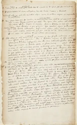 Record of an experiment in six stages beginning with distillation followed by burning, further distillation, decoction, calcination and sublimation, c. 1700