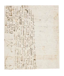Two Pages of Revisions to the Principia Mathematica