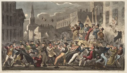 Town and Gown, from The English Spy