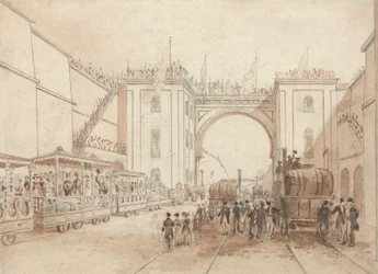 Opening of the Liverpool and Manchester Railway