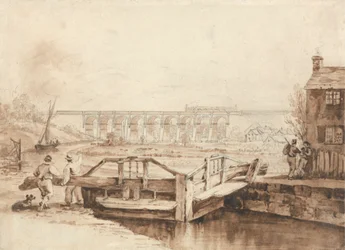 The Viaduct over the Sankey Canal