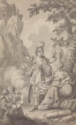 Frontispiece for Town and Country Magazine, for Vol. II, No. 1