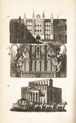 London Guildhall, Gog and Magog and the Mansion House