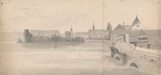 Village on a Lake