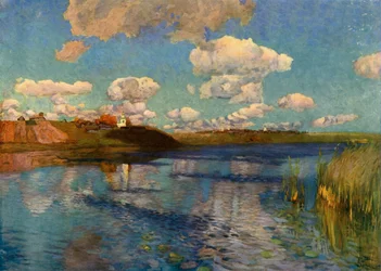 A Sunny Day by the Lake, 1899-1900