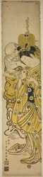 Young Woman and Hotei