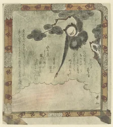 Monkey Reaching for the Moon