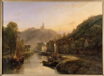 View of Dinan Harbour