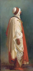 Study of an Arab Standing