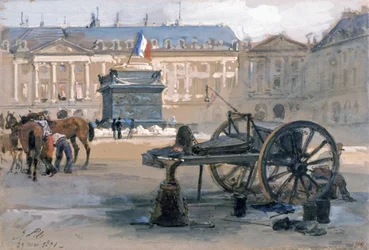 The Fall of the Vendome Column, 29th May 1871