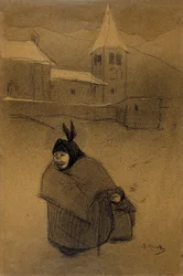 Landscape with Snow