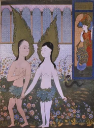 Adam and Eve banished from Paradise