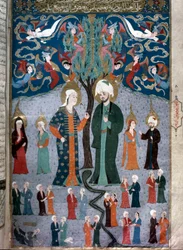Islamic representation of Adam and Eve