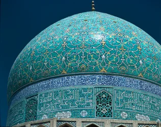View of the Shah Mosque
