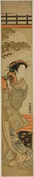 Courtesan Playing a Hand Drum