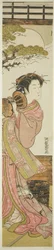 Courtesan Playing a Hand Drum