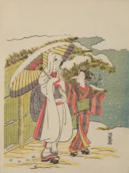 Girl in a White Robe