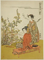 The Eighth Month at Hagi Temple, from the series 