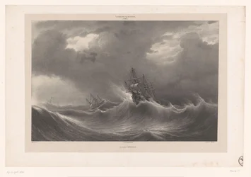 Ships on Rough Sea