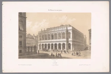 View of the Opera House of Lyon
