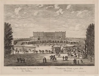 View of the Palace of Versailles from the Garden