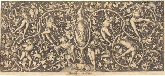 Ornament with Morris Dancers