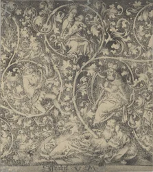 Ornamental Engraving with the Tree of Jesse