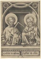 Saints Thomas and James the Lesser, from The Apostles
