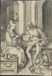 The Singer and the Lute Player