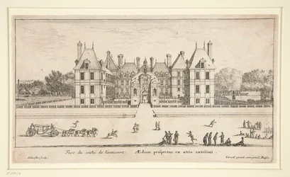 View of Chateau Liencourt: The Forecourt