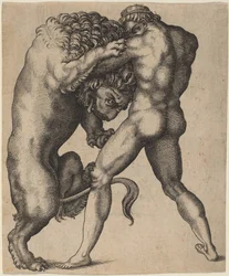 Hercules and the Nemean Lion