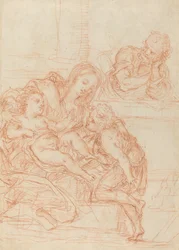 Madonna and Child with Saints John and Joseph