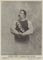 Enrico Scuri, Italian Wrestling Champion