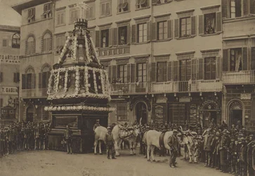 Holy Saturday, Florence